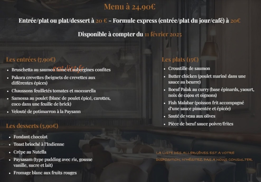 La Fusion — carte page 1