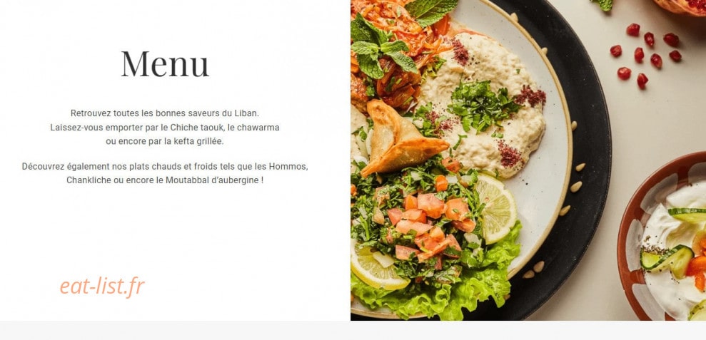Le Jardin des Saveurs — carte page 3
