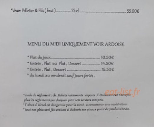Le Régent — carte page 9