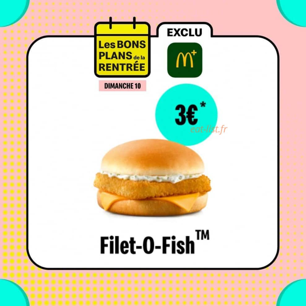 Mc Donald's — carte page 2