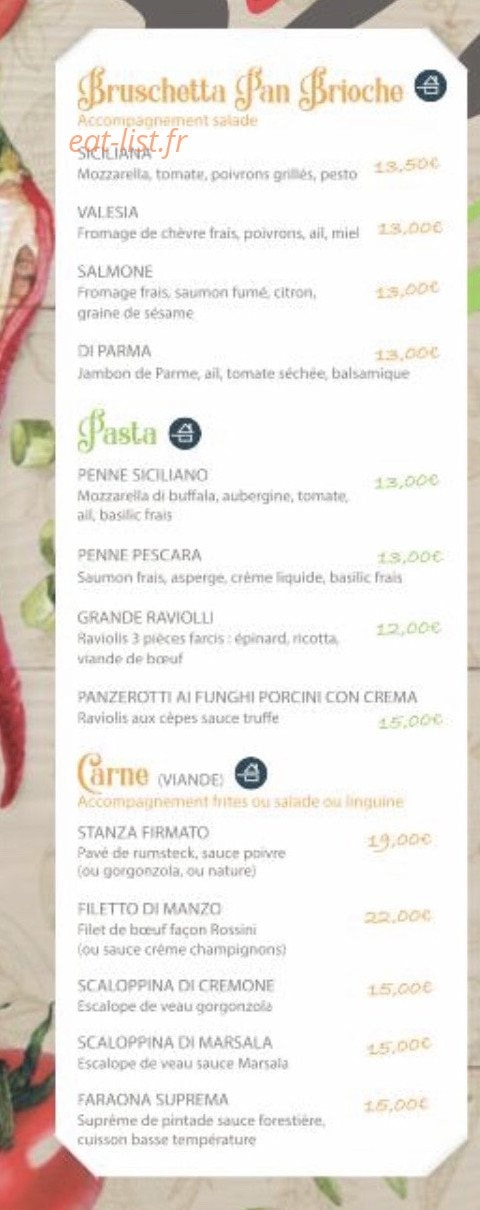 Mezza Luna — carte page 2
