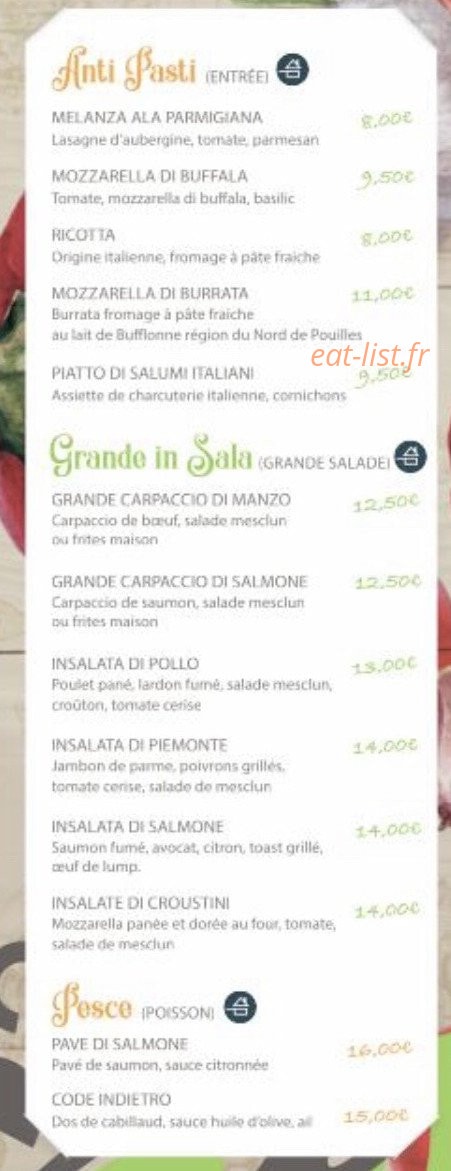 Mezza Luna — carte page 1