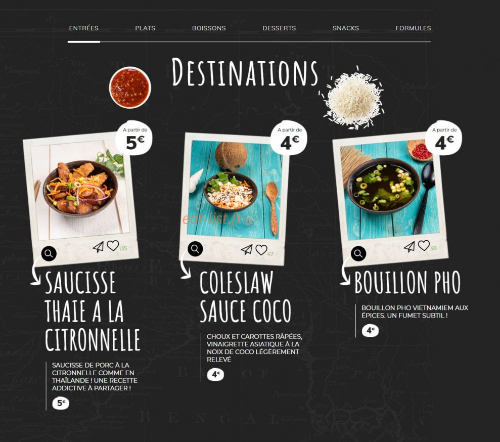 My Little Warung — carte page 1