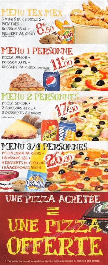 Pizza Time — carte page 4