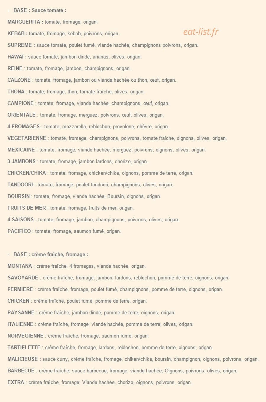 Pizzaroyale.fr — carte page 2