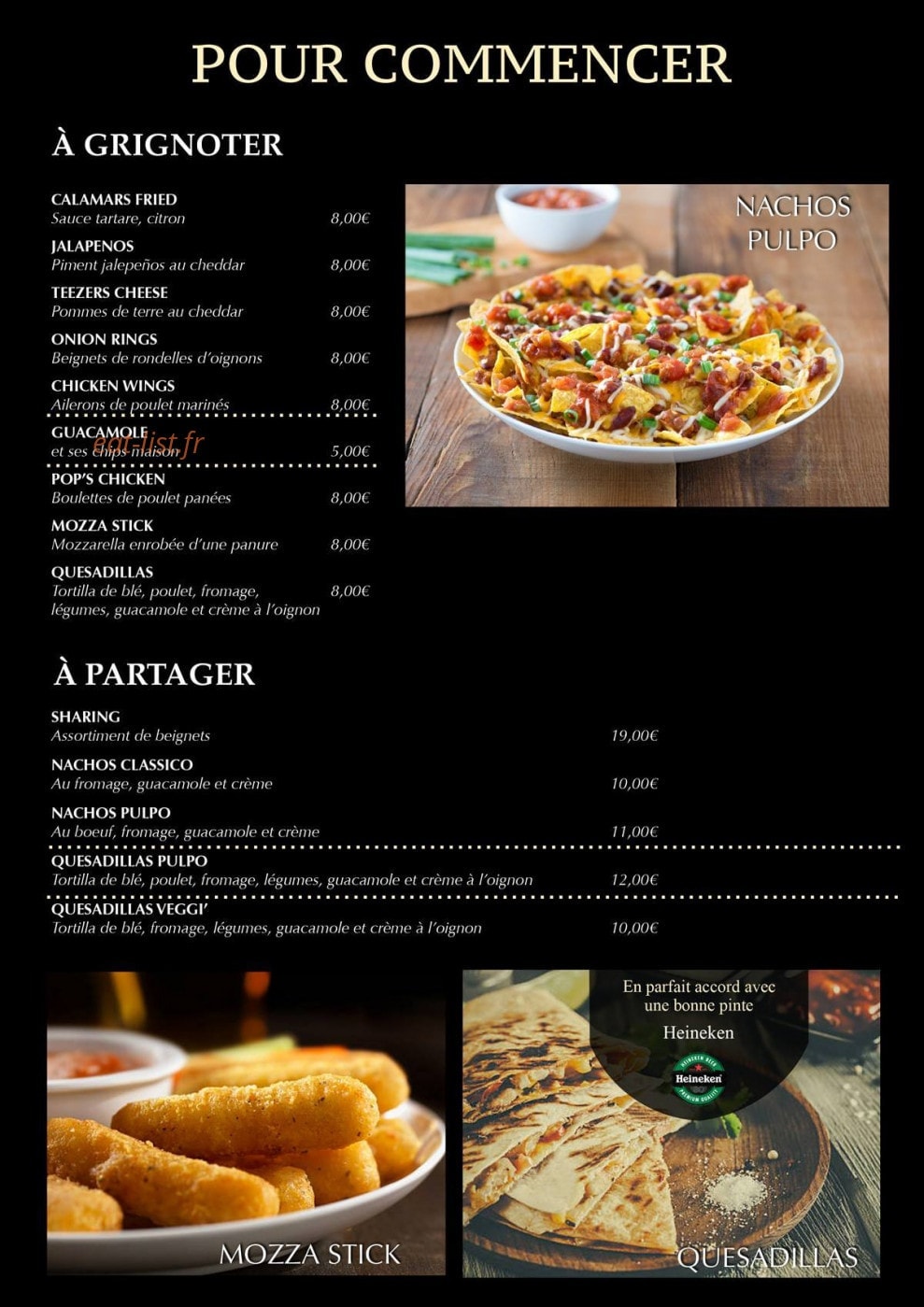 Pulpo — carte page 2