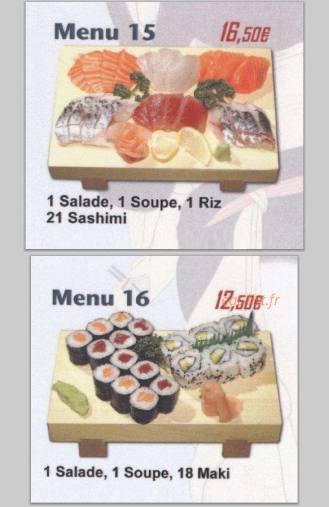 Restaurant Naruto — carte page 10