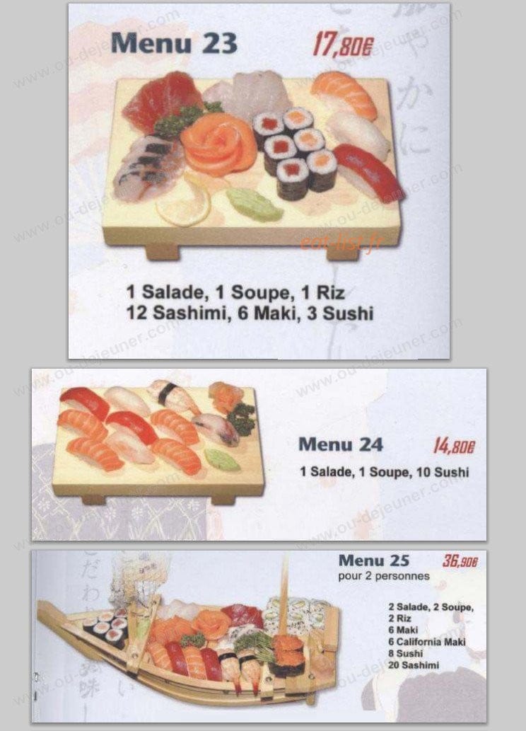 Restaurant Naruto — carte page 14