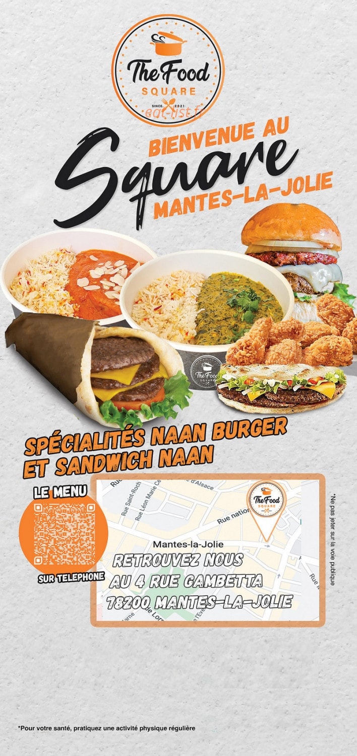 The Food Square — carte page 1
