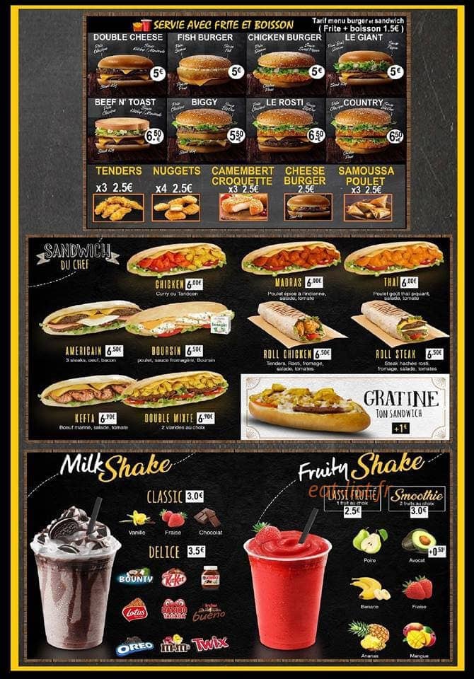 Urban tacos — carte page 2