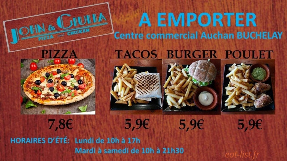 John & Giulia — carte page 1