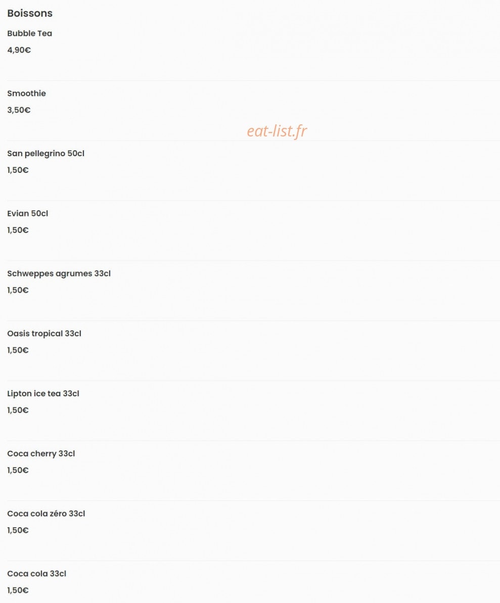 Mon Poké — carte page 4