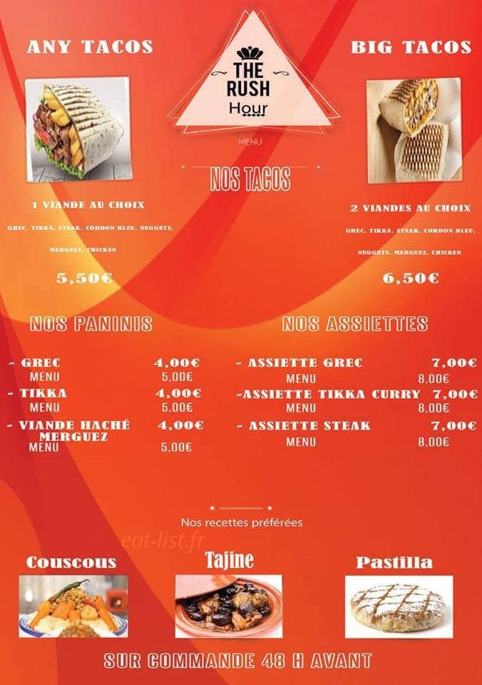 Rush Hour — carte page 1
