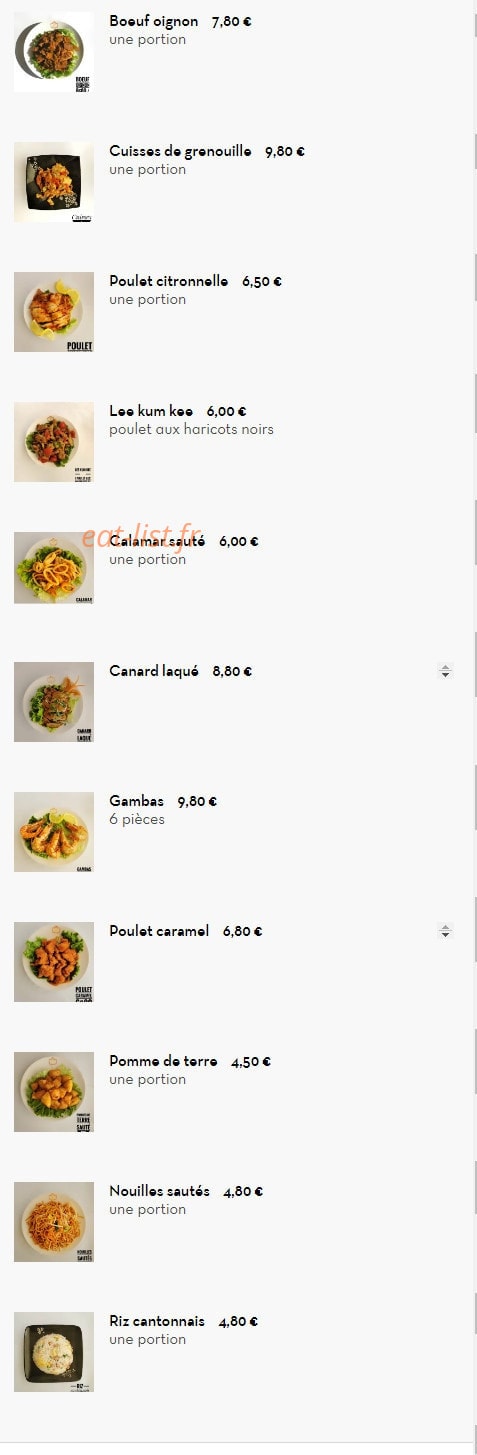 Saveur gourmandes — carte page 10