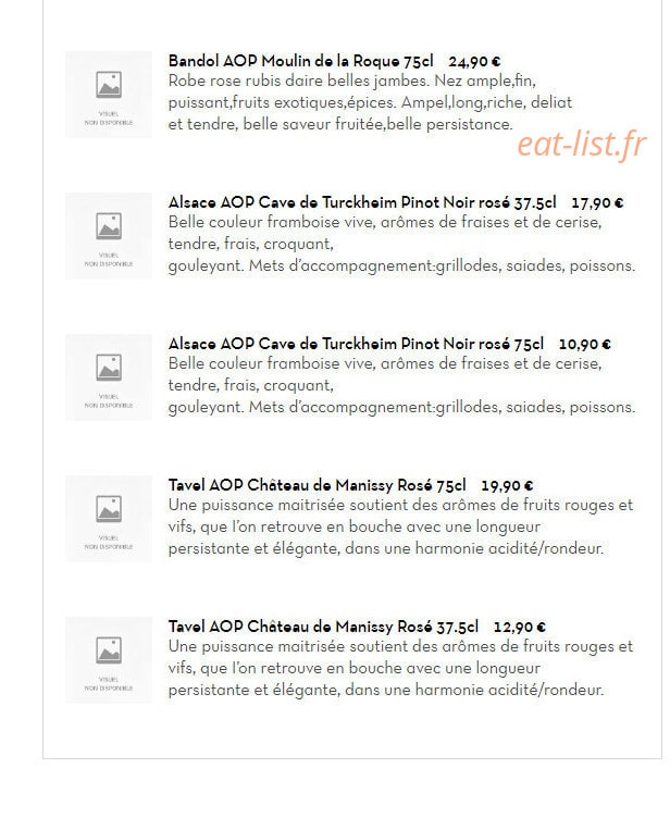 Asian Grill — carte page 10