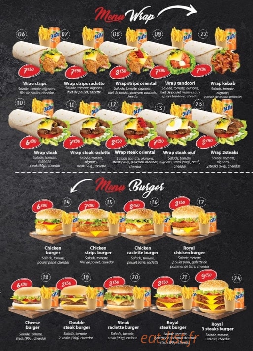 Gks Chicken Farm — carte page 3