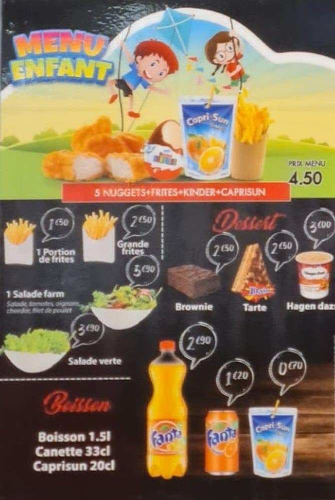 Gks Chicken Farm — carte page 2