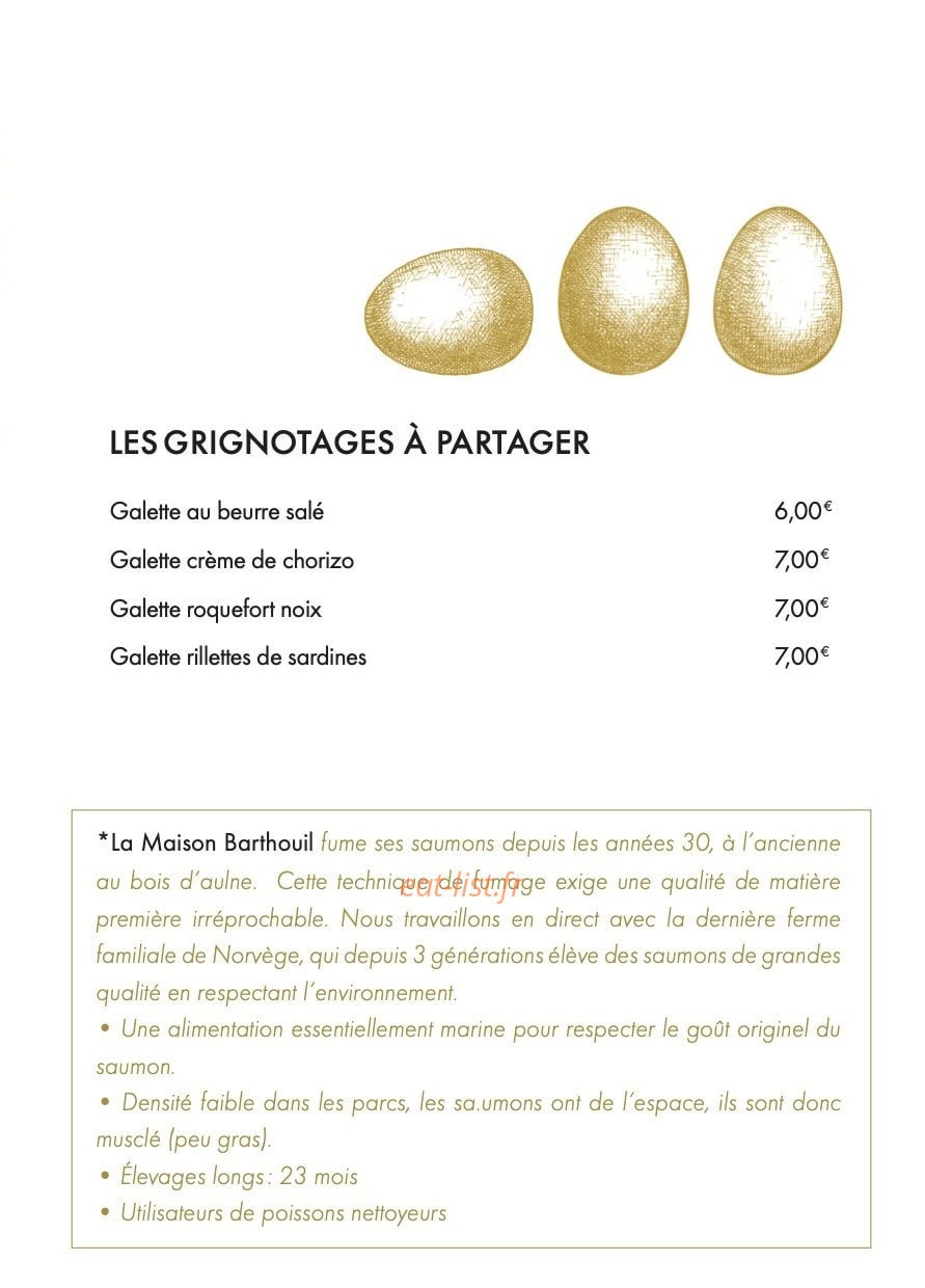 La Crêperie de Gally — carte page 7