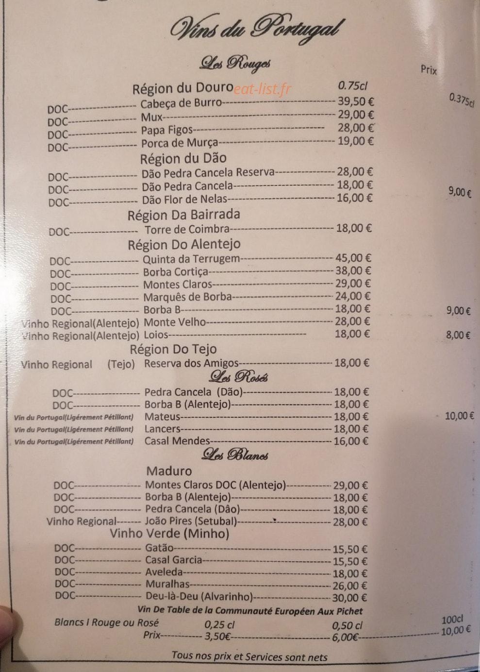 Le Luso — carte page 9