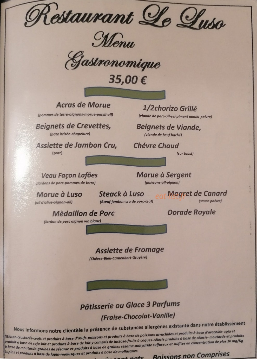 Le Luso — carte page 5