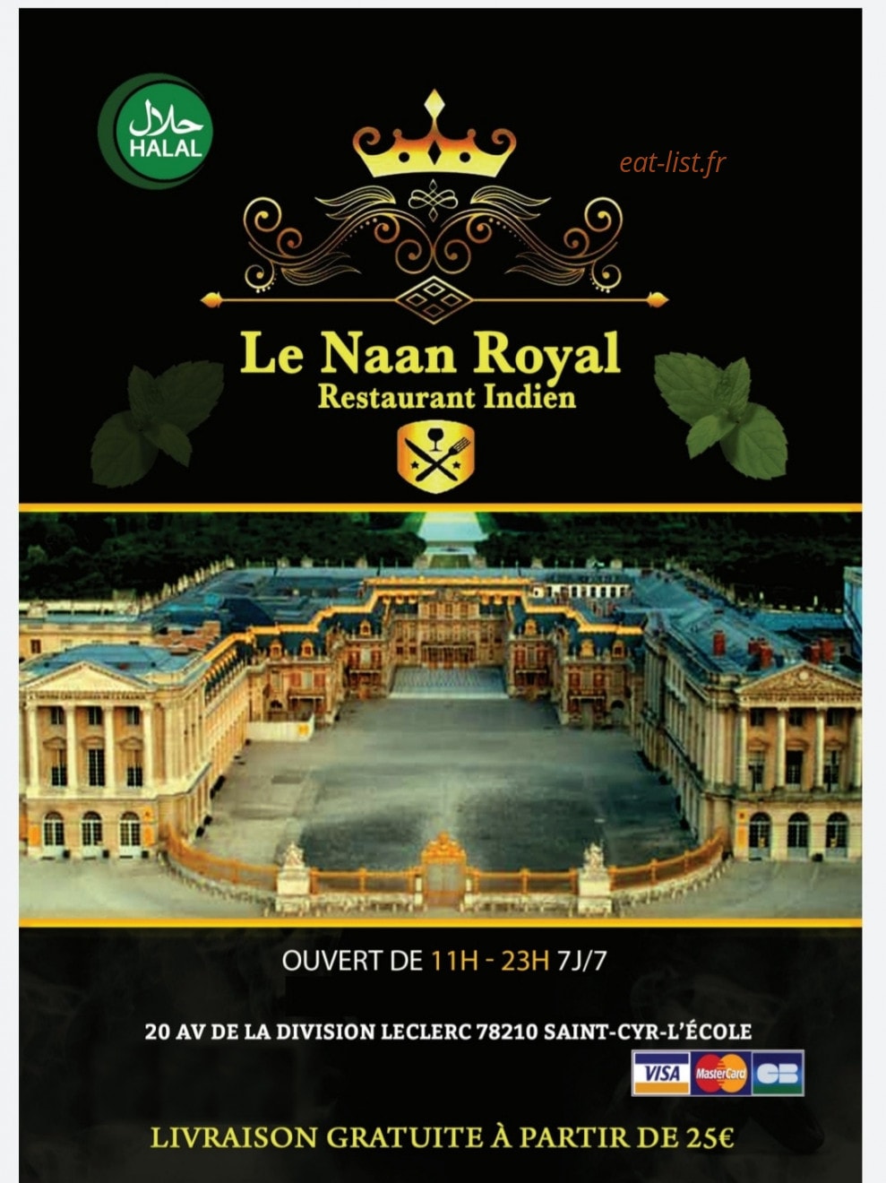 Le Naan Royal — carte page 1
