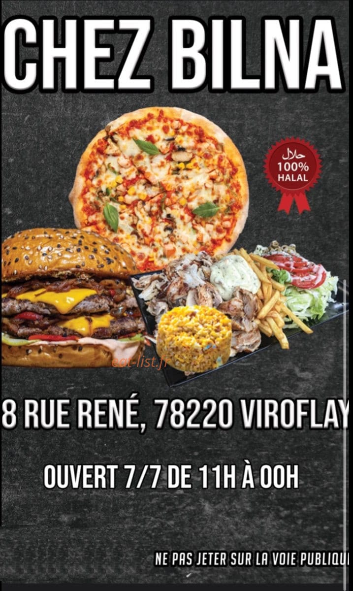 Chez Bilna — carte page 1