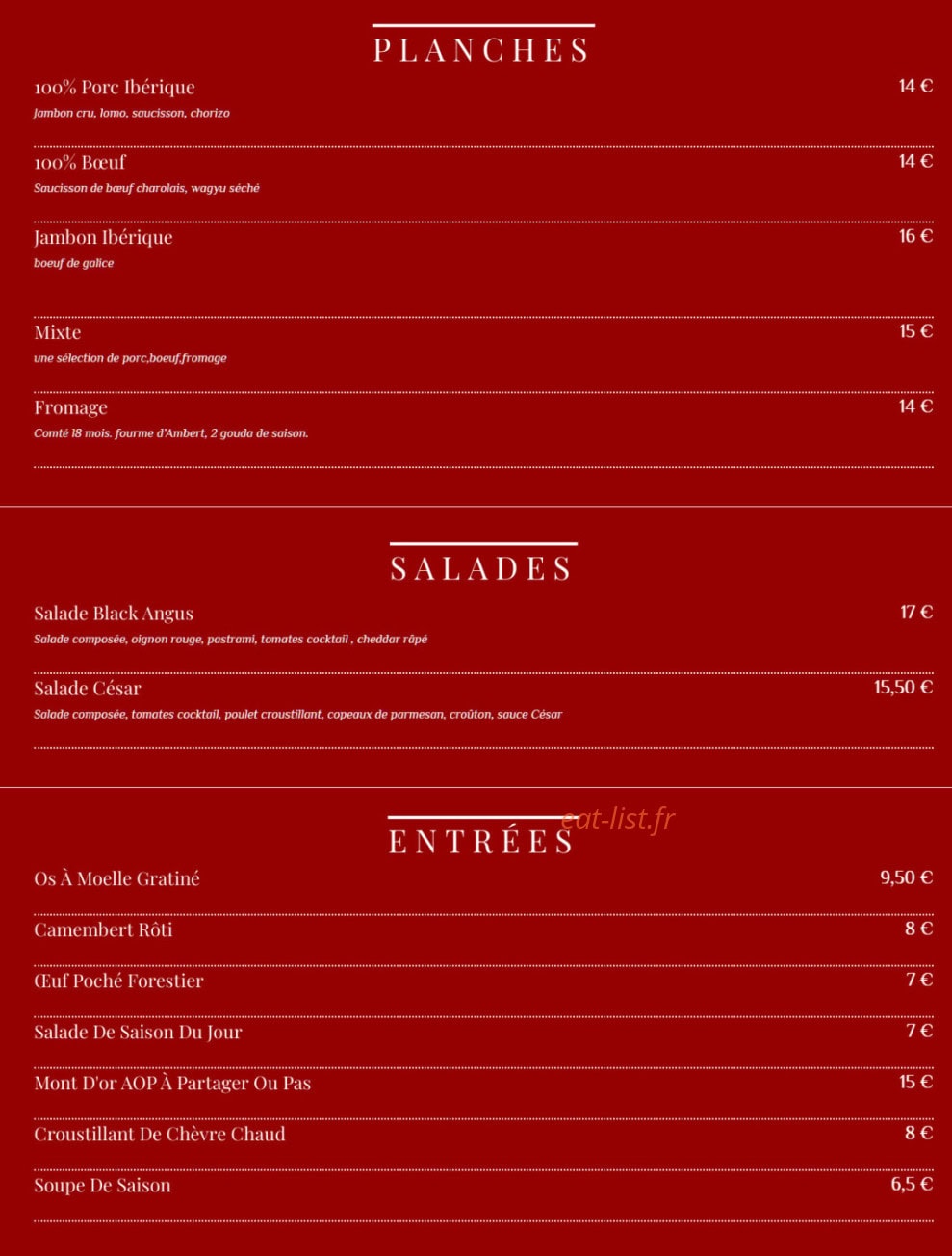 La Côte 2 Boeuf — carte page 4