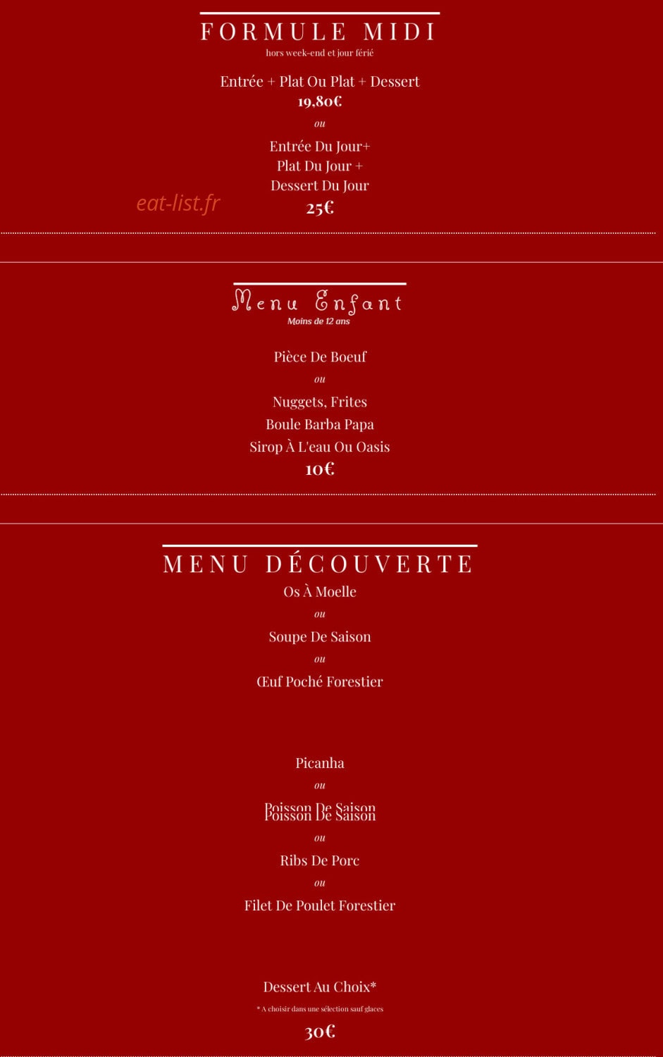 La Côte 2 Boeuf — carte page 5