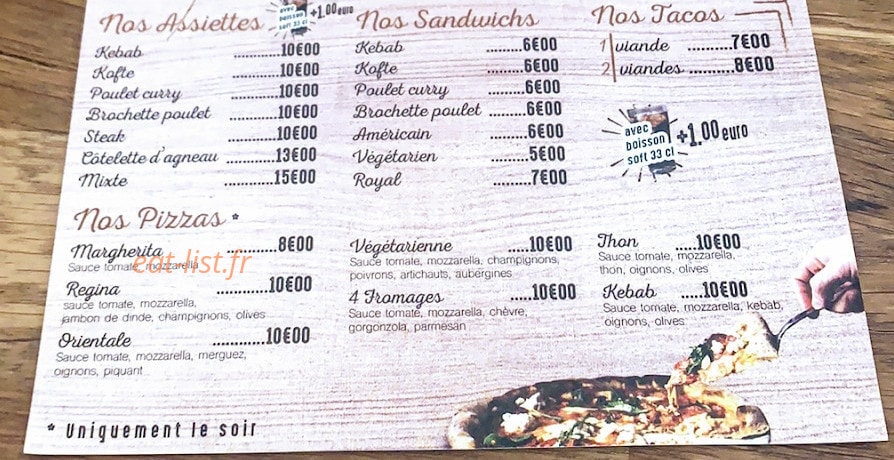 Maison Du Grill. — carte page 2