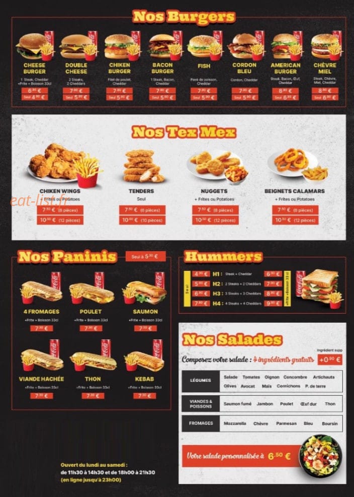 Pizza  la gare — carte page 3