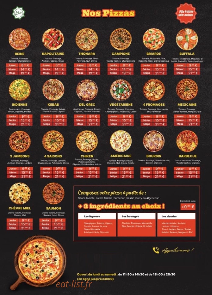 Pizza  la gare — carte page 2