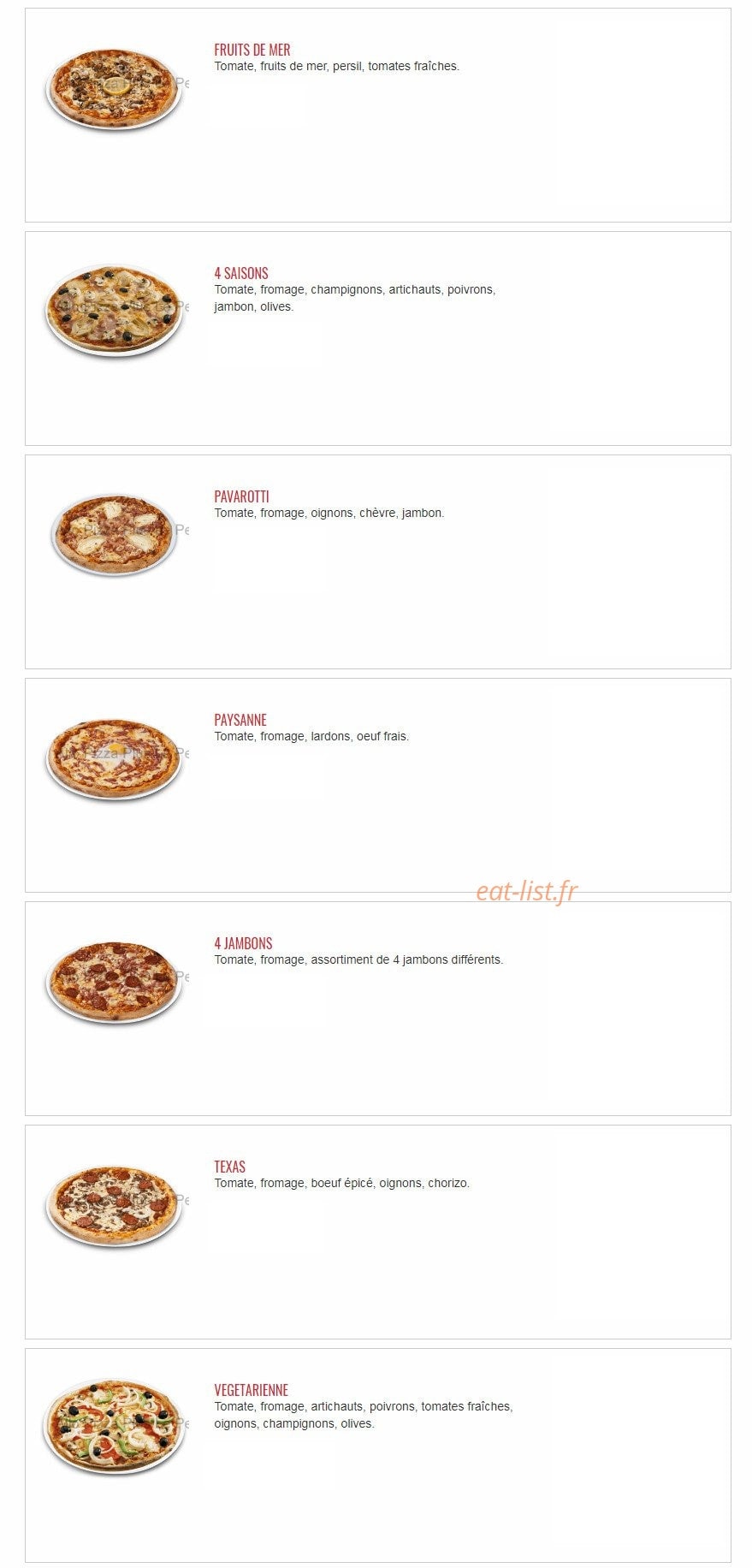 Allo Pizza Plus 78 — carte page 9