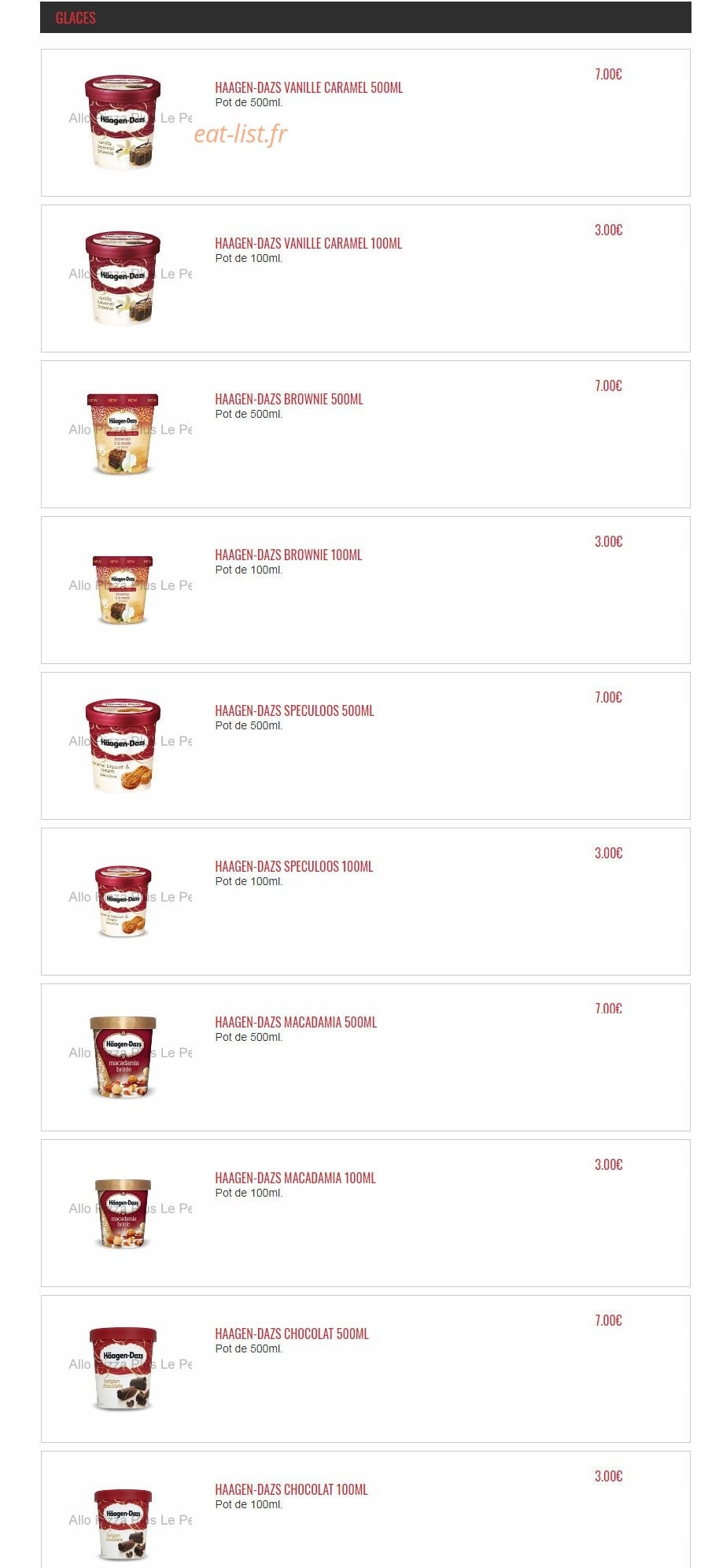 Allo Pizza Plus 78 — carte page 16