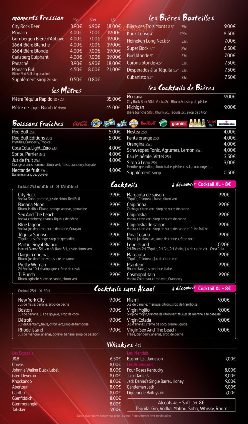 City Rock — carte page 5