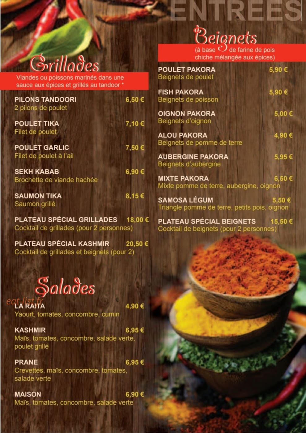 Jardin du Kashmir — carte page 2