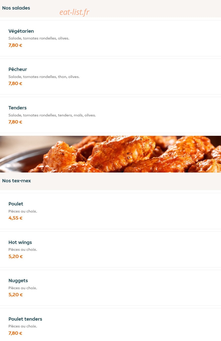Best Fried Chicken — carte page 5