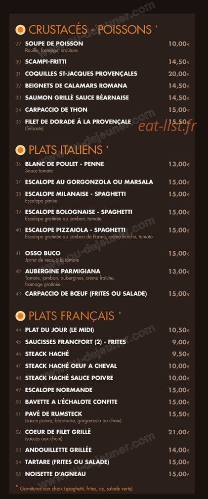 Carlina — carte page 3