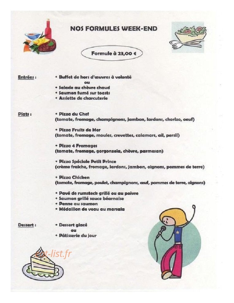 Le Petit prince — carte page 7