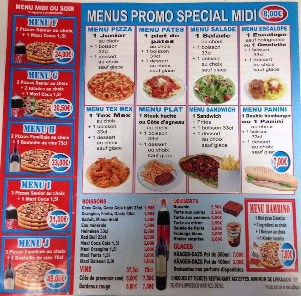 Pizza Le Maréchal — carte page 2