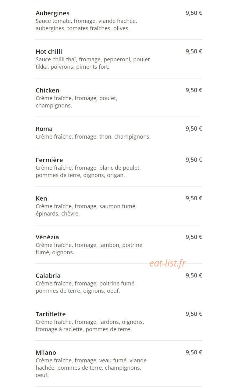 Pizza di napoli — carte page 5