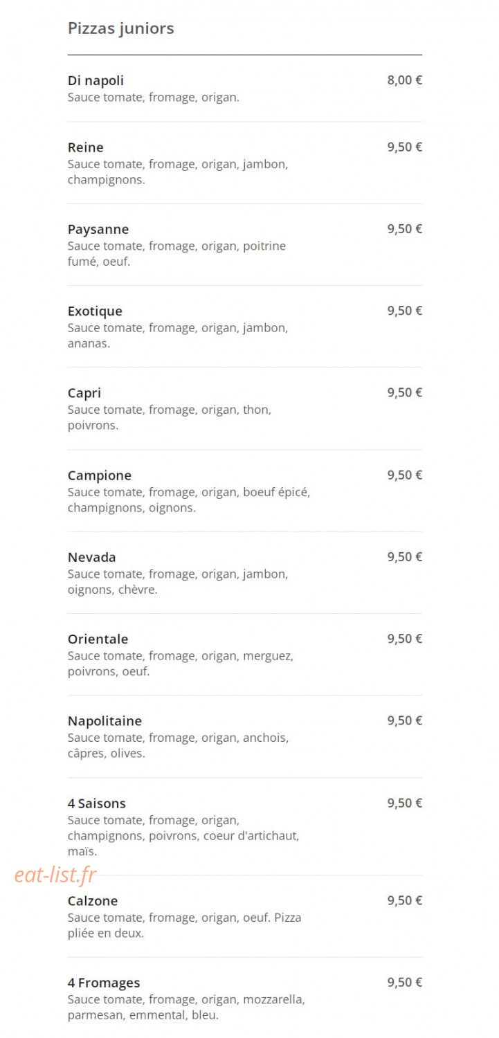 Pizza di napoli — carte page 2