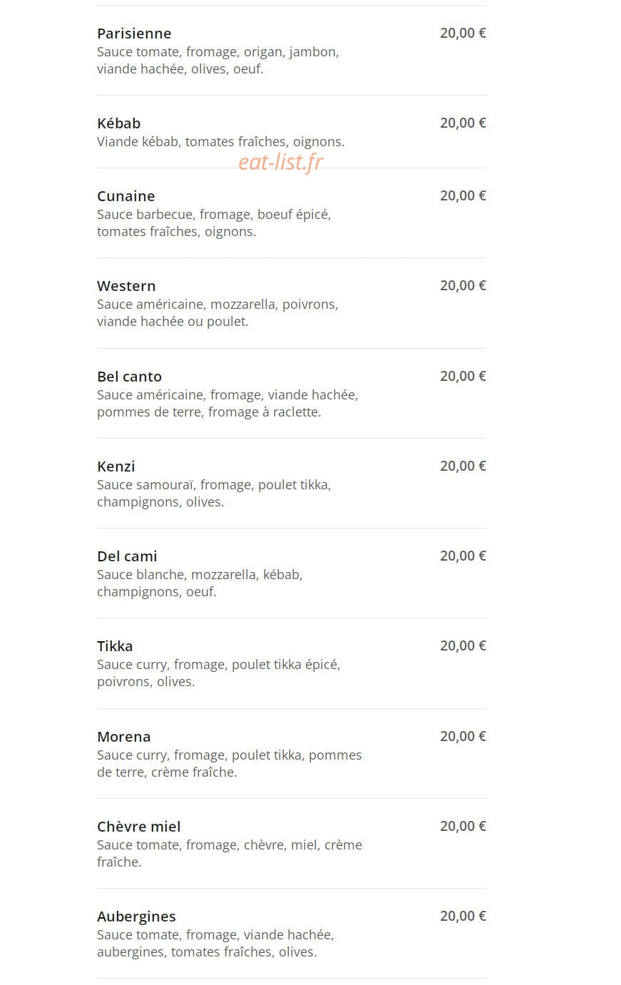 Pizza di napoli — carte page 12