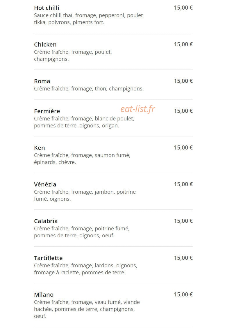 Pizza di napoli — carte page 9