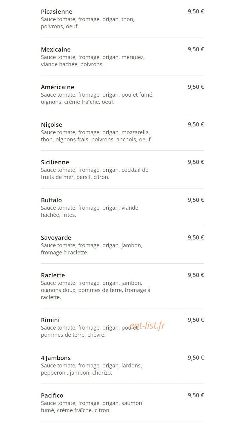 Pizza di napoli — carte page 3