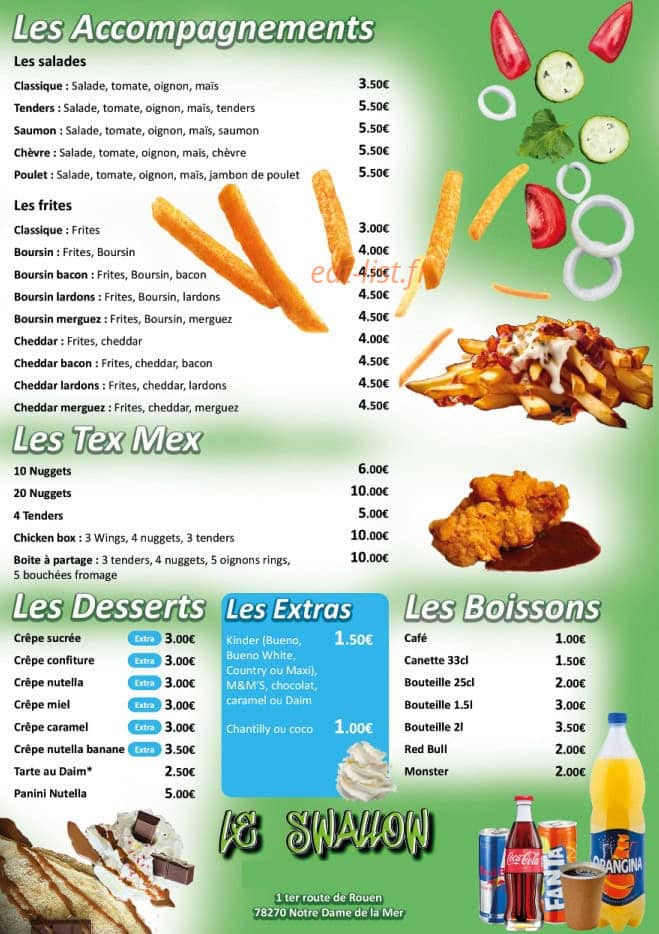 Swallow — carte page 4