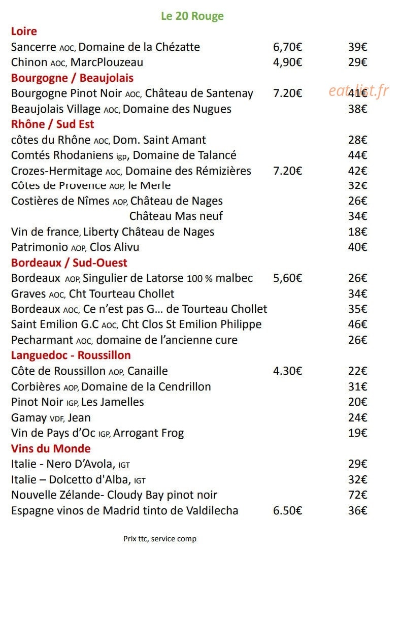 Le 20 du domaine — carte page 3