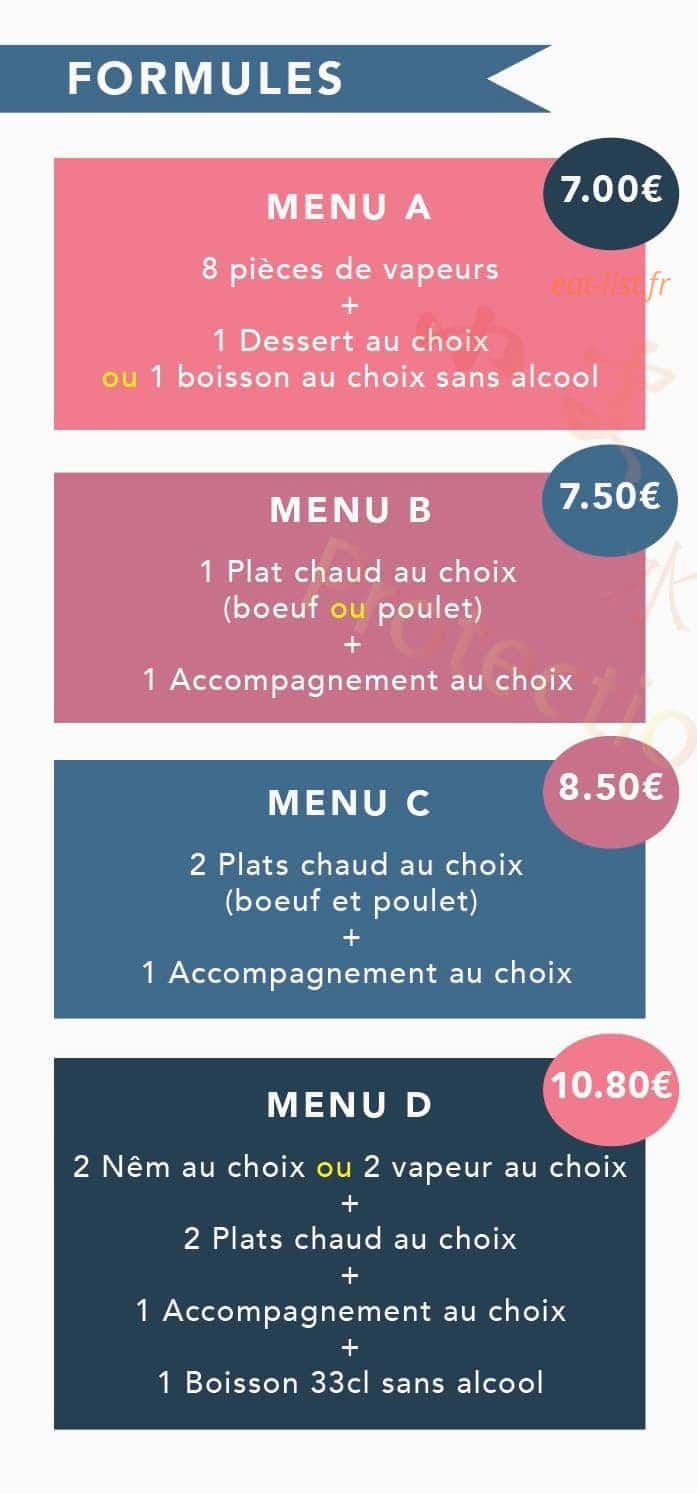 Goût d'Asie — carte page 5