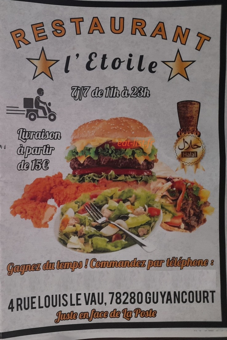 L'Etoile — carte page 1