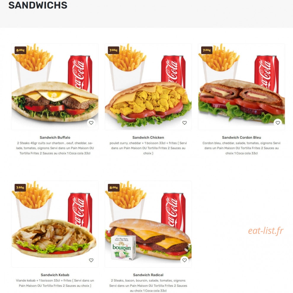 Milano Pizza — carte page 5