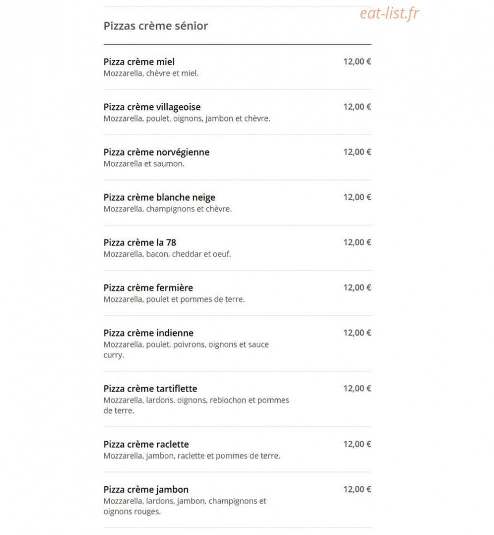 Pizza 7 huit — carte page 5